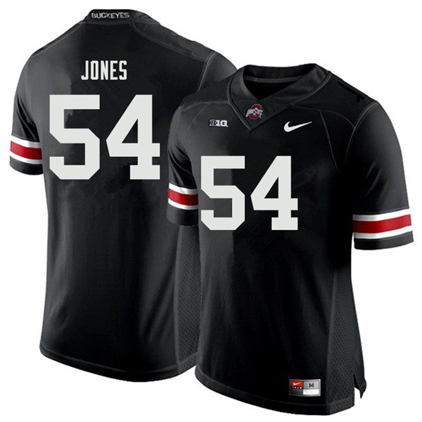 Ohio State Buckeyes #54 Matthew Jones Men Stitched Jersey Black OSU22104